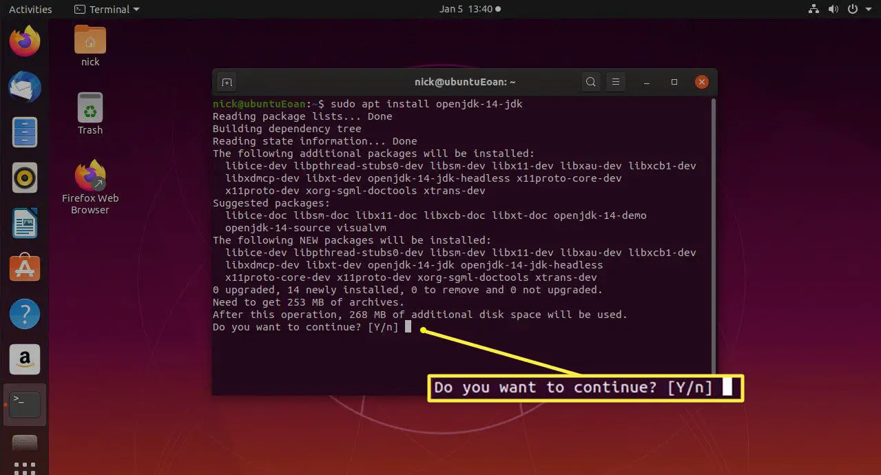 Ubuntu instala Java JDK