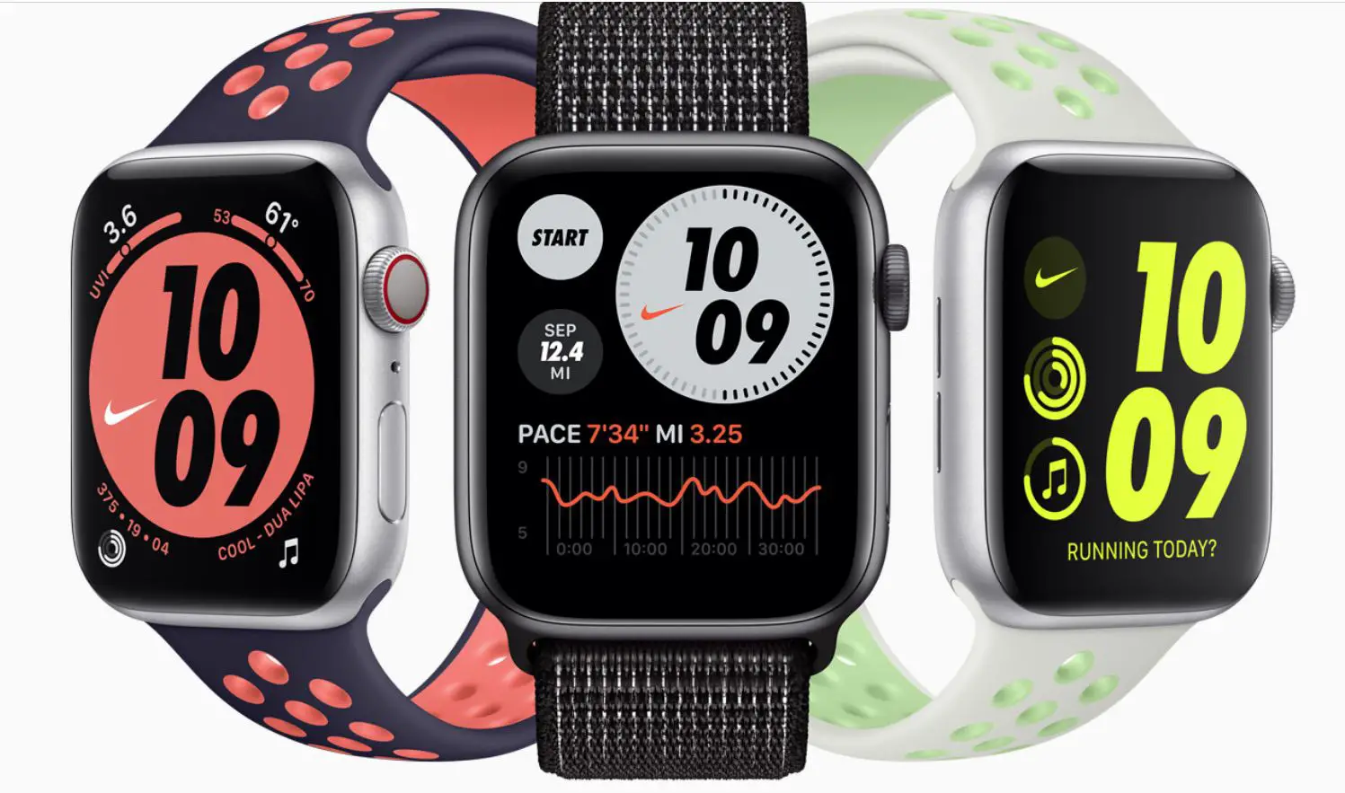 O Apple Watch Nike, parte da linha 6 Series