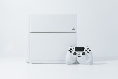 Branco Sony PS4 original com controlador