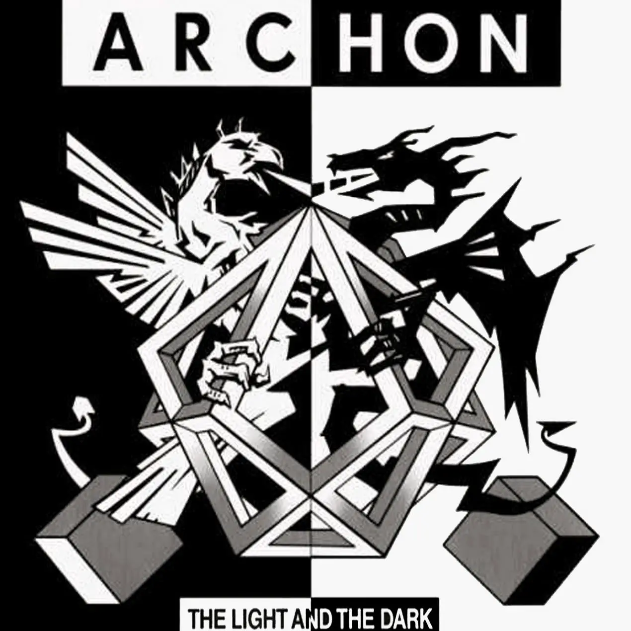Arte do logotipo do jogo Archon para PC