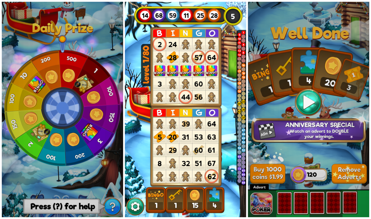 Captura de tela de como jogar Bingo Quest