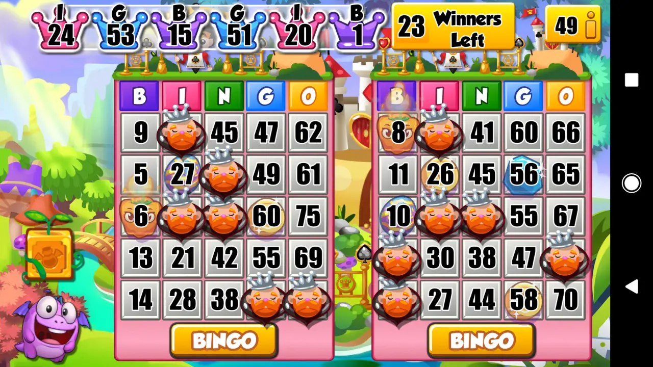 Captura de tela de jogar Bingo Dragon no Android