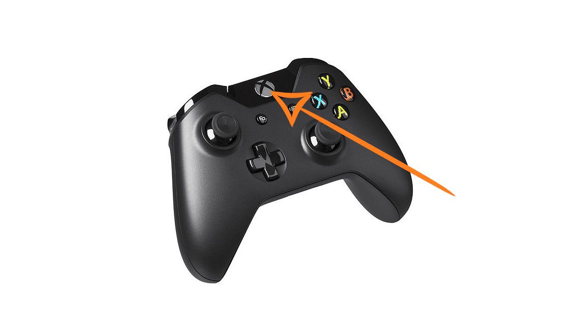 Botão liga / desliga do controle do Xbox One