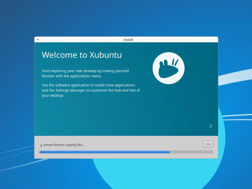Instalação do Xubuntu