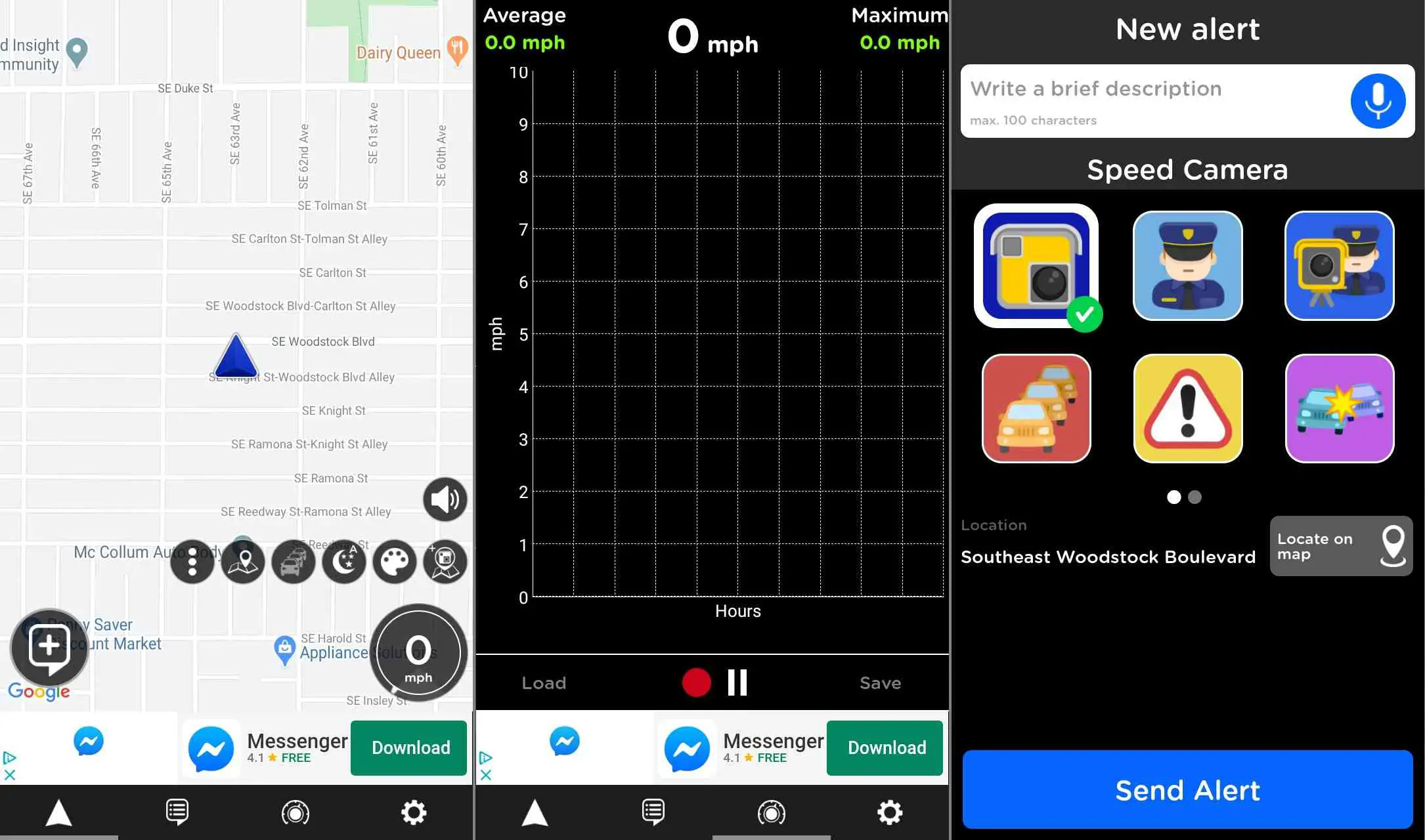 Aplicativo Radarbot para Android