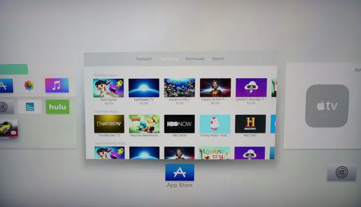 App Store na Apple TV