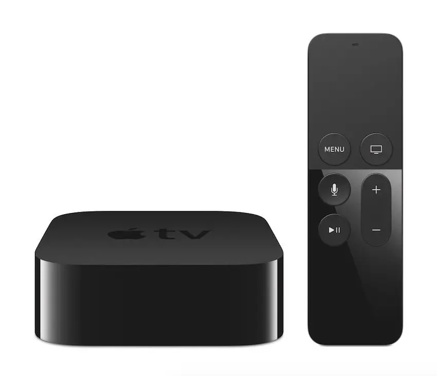 Apple TV e controle remoto