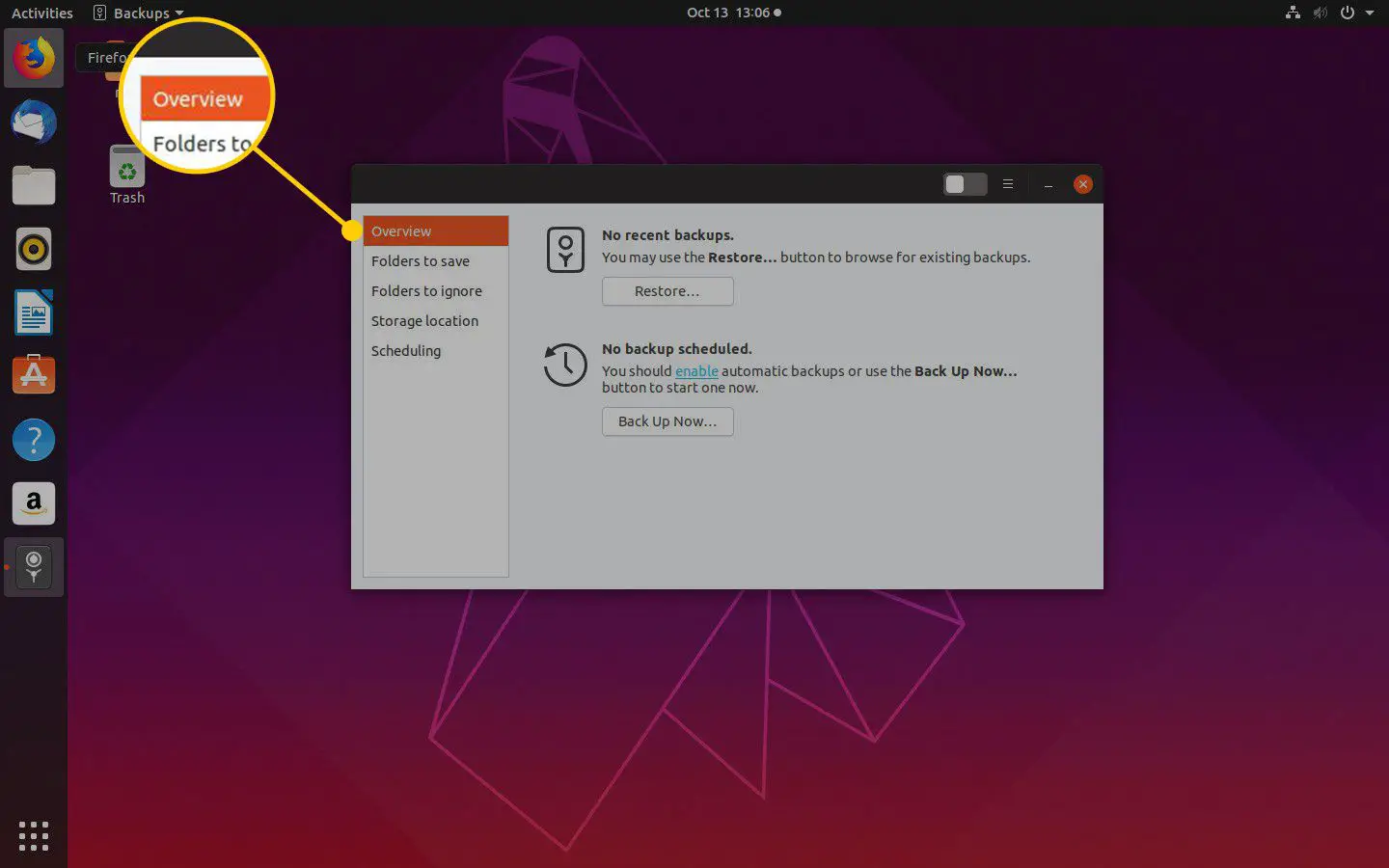 Guia Visão geral no Ubuntu
