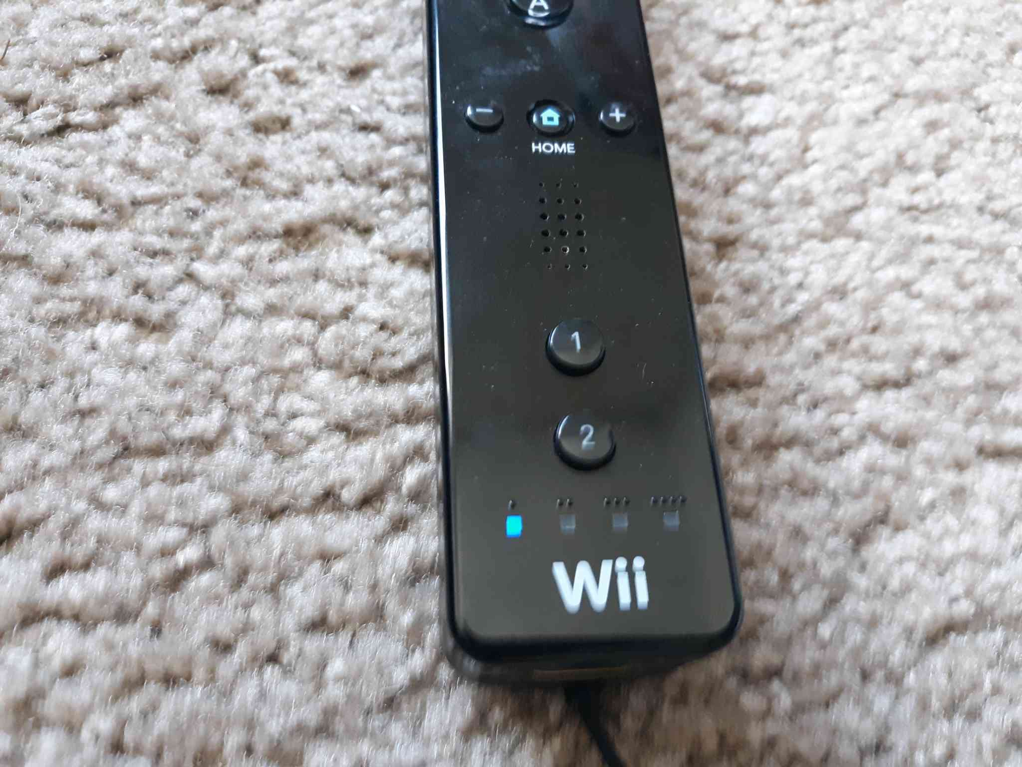 Os botões 1 e 2 no controle remoto Wii