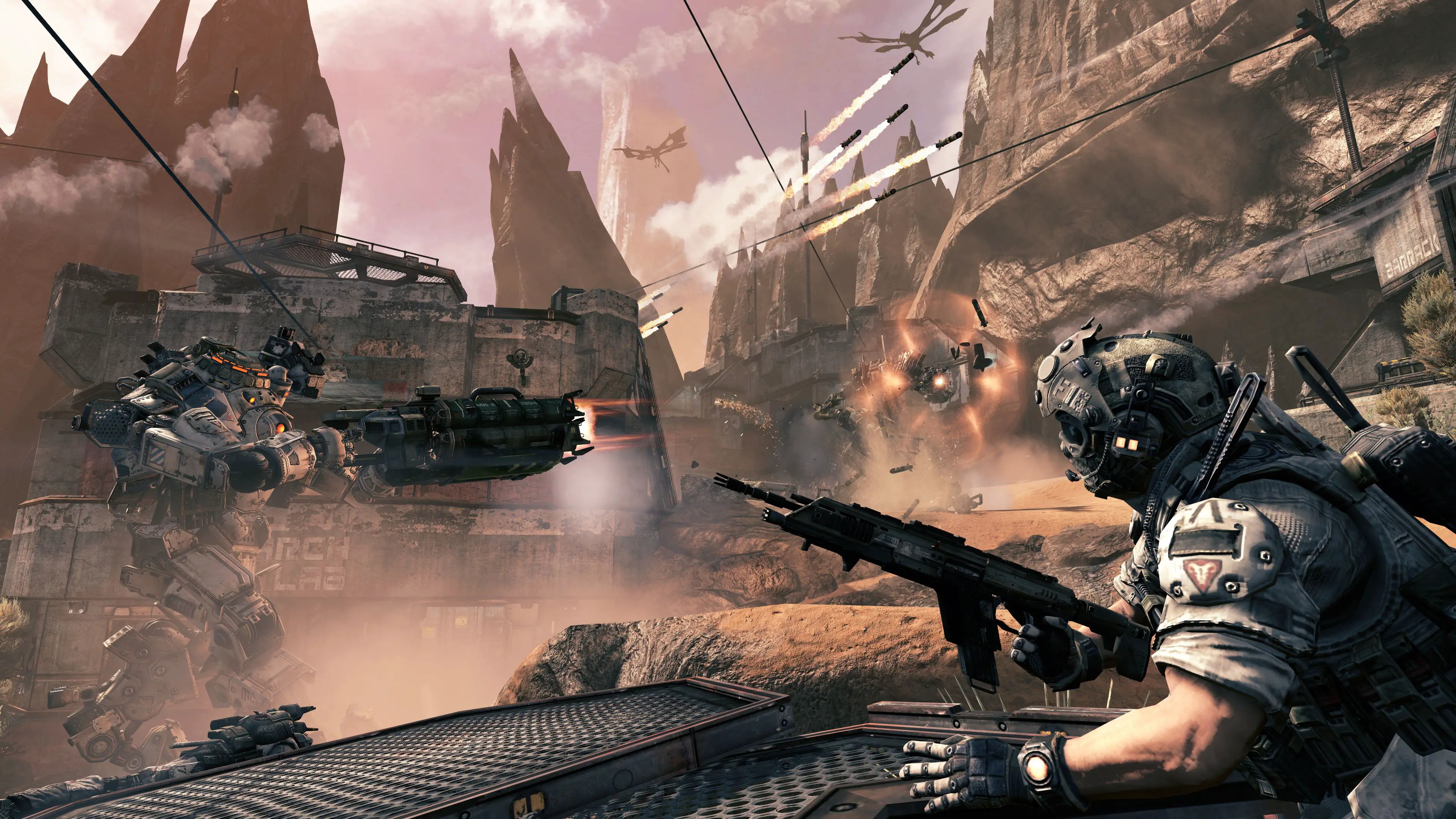 Captura de tela do Titanfall 2
