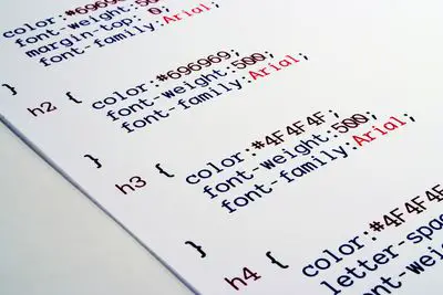 Script CSS para cabeçalhos de fonte