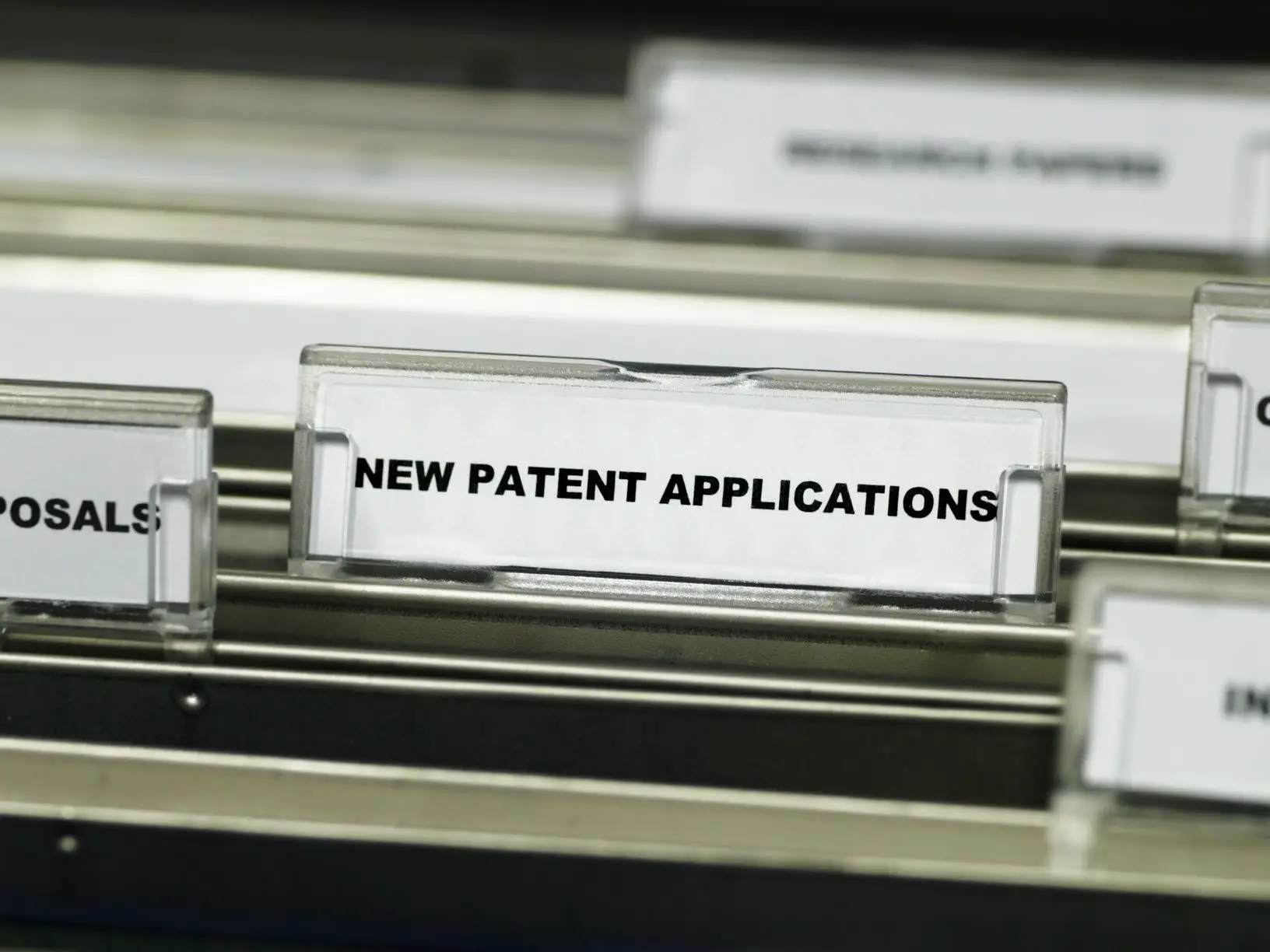 Nova pasta de arquivos de pedidos de patentes