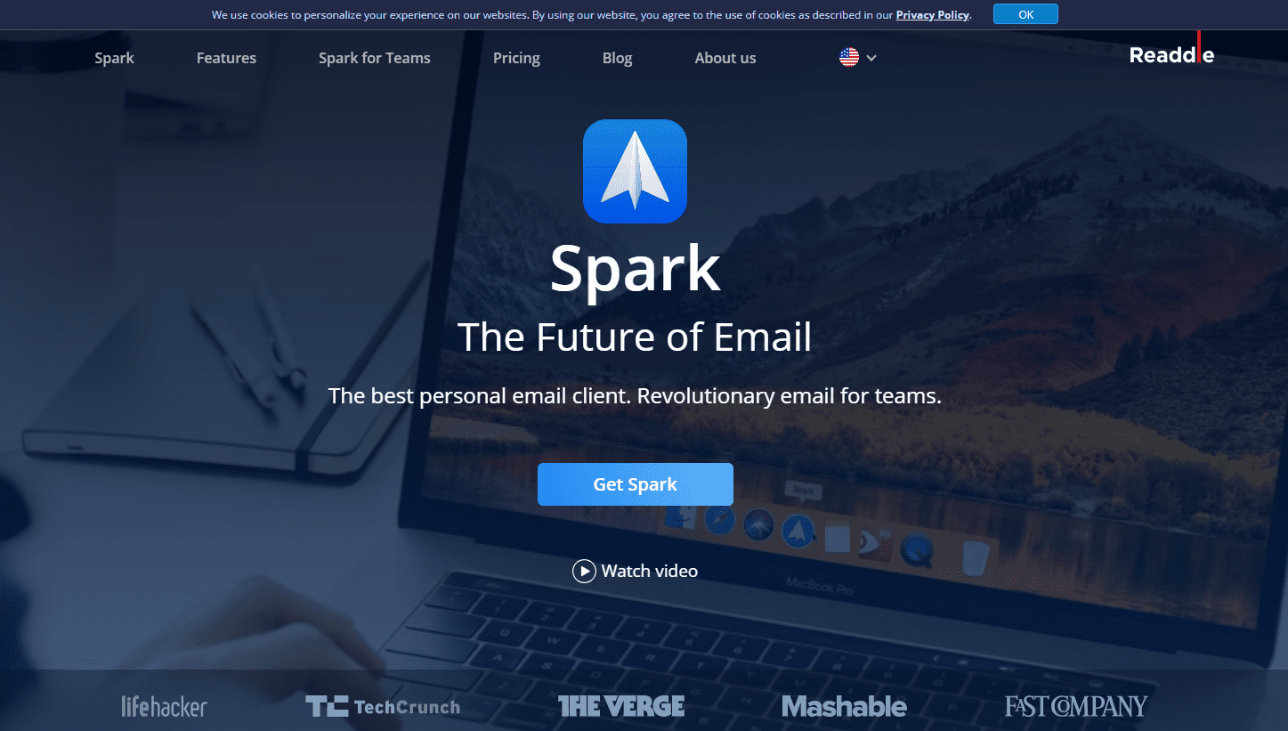 Cliente de e-mail Spark para macOS