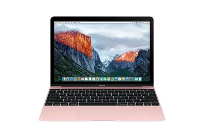 2016 MacBook de 12 polegadas na cor Rose Gold