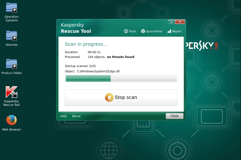 Kaspersky Rescue Disk 18.0.11.3c for windows download free