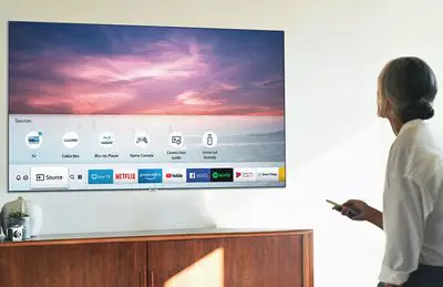 Estilo de vida da Smart TV Samsung
