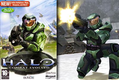 Halo: Arte da capa da caixa do Combat Evolved