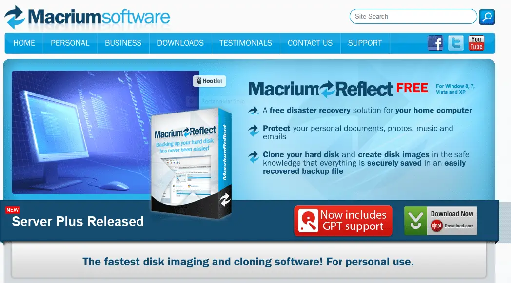 Software Macrium Reflect