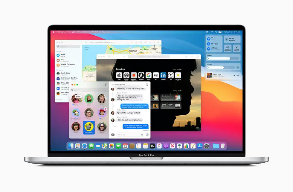 O macOS Big Sur, apresentado na WWDC20, apresenta uma bela reformulação e novos recursos no Safari, Mensagens e Mapas.