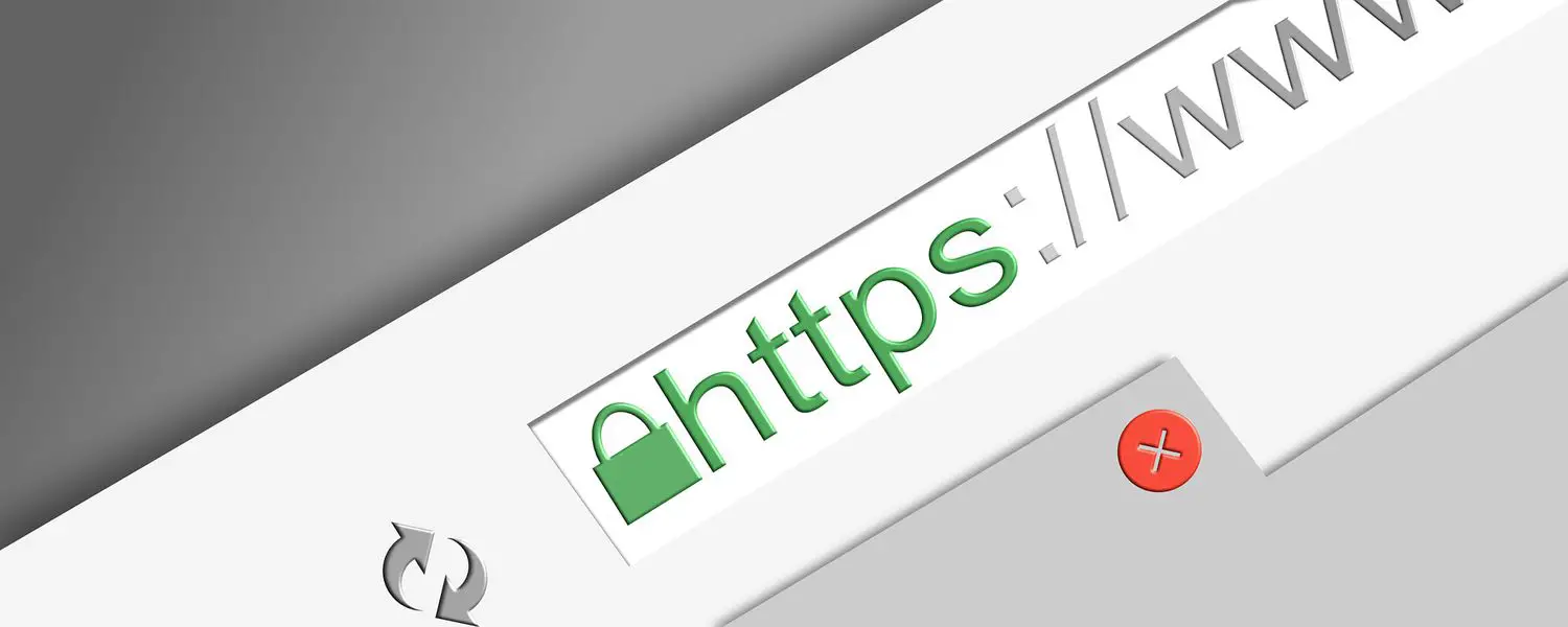 Fechamento de um campo de URL do navegador
